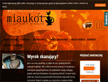 Tablet Screenshot of miaukot.org